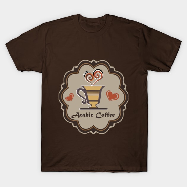 Arabic coffee T-Shirt by Muse